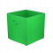Pudełko tekstylne z materiału do szafy 31x31x31 Zielony