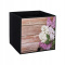 Pudełko tekstylne z materiału do szafy 31x31x31 Ogród